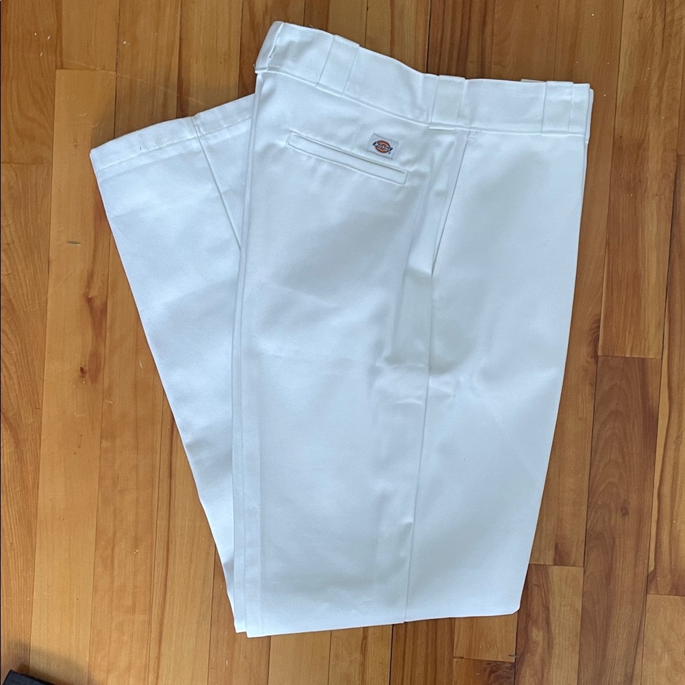 Dickies Original fit White Pants for women